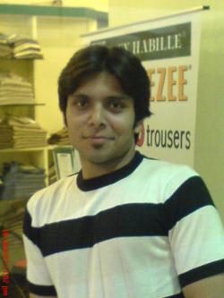 Syed Sheeraz Ali model in Karachi