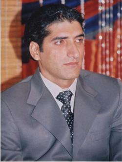 Shahid Zafar model in Lahore