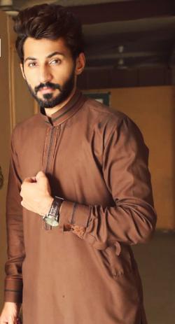 Zeeshan Ali model in Lahore