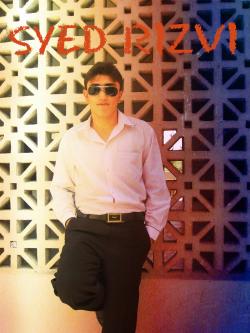 syed rizvi model in Karachi