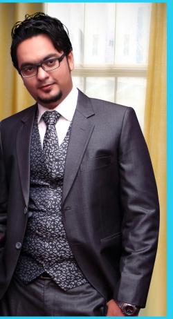 Usman Asim model in Karachi