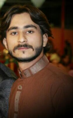 Syed shahrukh haider model in Karachi