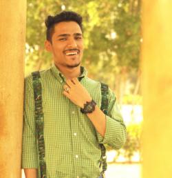 Yusuf Tariq model in Karachi