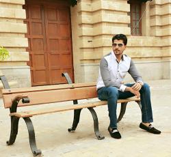 Arsalan Memon model in Karachi