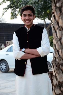 Abdullah Chaudhary model in Lahore