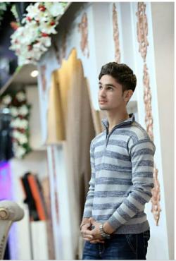 Araiz khan model in Karachi