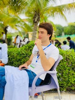 Muhammad Rehan model in Karachi